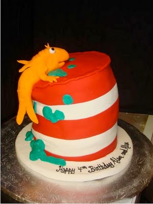 Cute seuss cake