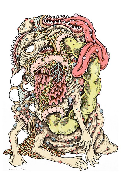 Licked Mucous Tube - Chris Pottinger www.TASTYSOIL.com