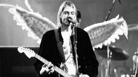 Kurt Cobain of Nirvana (Photo by Kevin Mazur/WireImage)